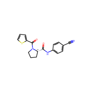 (S)-N-(4-Cyanophenyl)-1-(thiophene-2-carbonyl)pyrrolidine-2-carboxamide