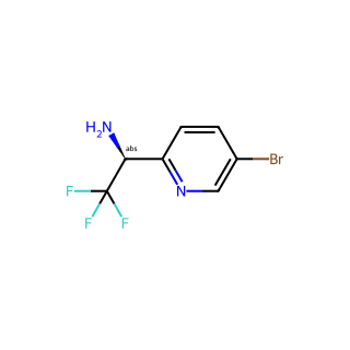 (S)-1-(5-Bromopyridin-2-yl)-2,2,2-trifluoroethan-1-amine