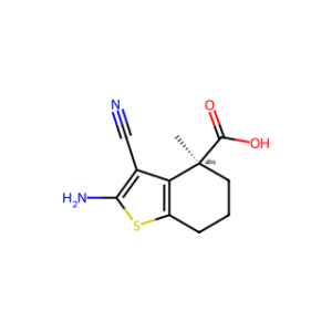 (S)-2-Amino-3-cyano-4-methyl-4,5,6,7-tetrahydrobenzo[b]thiophene-4-carboxylic Acid