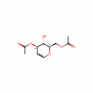 ((2R,3S,4R)-4-Acetoxy-3-hydroxy-3,4-dihydro-2H-pyran-2-yl)methyl acetate