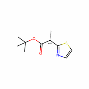 tert-Butyl 2-(thiazol-2-yl)propanoate