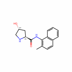 (2S,4R)-4-Hydroxy-N-(2-methylnaphthalen-1-yl)pyrrolidine-2-carboxamide