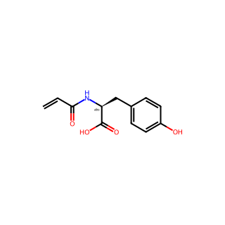 (2S)-3-(4-Hydroxyphenyl)-2-(prop-2-enamido)propanoic acid