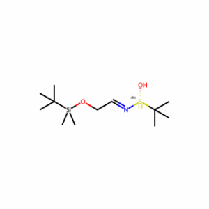 (R,E)-N-(2-((tert-Butyldimethylsilyl)oxy)ethylidene)-2-methylpropane-2-sulfinamide