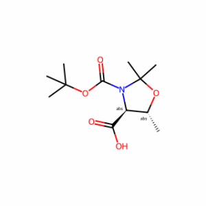 (4S,5R)-3-(tert-Butoxycarbonyl)-2,2,5-trimethyloxazolidine-4-carboxylic acid