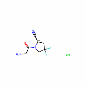 (R)-1-(2-Aminoacetyl)-4,4-Difluoropyrrolidine-2-Carbonitrile Hydrochloride