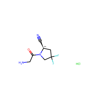 (R)-1-(2-Aminoacetyl)-4,4-Difluoropyrrolidine-2-Carbonitrile Hydrochloride