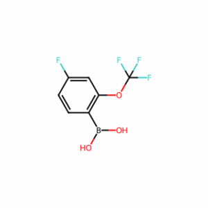 (4-fluoro-2-(trifluoromethoxy)phenyl)boronic acid