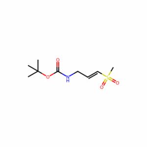 (E)-3-(N-Boc-amino)-1-(methylsulfonyl)-1-propene