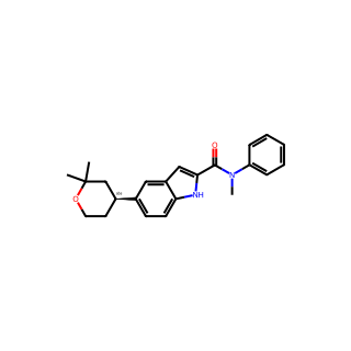 (S)-5-(2,2-Dimethyltetrahydro-2H-Pyran-4-Yl)-N-Methyl-N-Phenyl-1H-Indole-2-Carboxamide