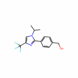 (4-(1-Isopropyl-4-(trifluoromethyl)-1H-imidazol-2-yl)phenyl)methanol