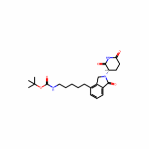 Lenalidomide-C5-amido-Boc