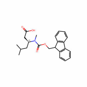 (3S)-3-({[(9H-fluoren-9-yl)methoxy]carbonyl}(methyl)amino)-5-methylhexanoic acid