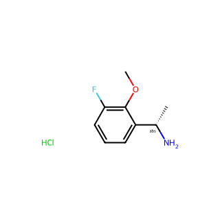 (1S)-1-(3-Fluoro-2-methoxyphenyl)ethanamine;hydrochloride