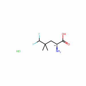 (2S)-2-amino-5,5-difluoro-4,4-dimethylpentanoic acid hydrochloride