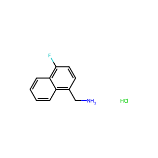 (4-Fluoronaphthalen-1-yl)methanamine hydrochloride
