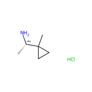 (S)-1-(1-Methylcyclopropyl)ethan-1-amine hydrochloride