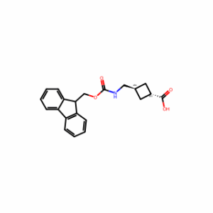 (1r,3r)-3-[({[(9H-fluoren-9-yl)methoxy]carbonyl}amino)methyl]cyclobutane-1-carboxylic acid