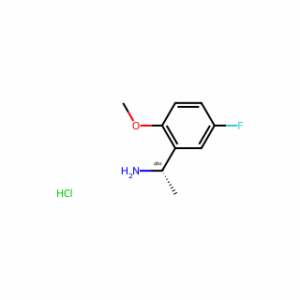 (1S)-1-(5-fluoro-2-methoxyphenyl)ethan-1-amine hydrochloride