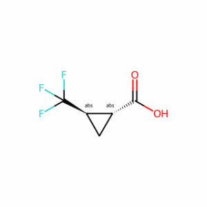 (1R,2R)-2-(trifluoromethyl)cyclopropanecarboxylic acid