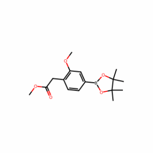 Methyl 2-(2-methoxy-4-(4,4,5,5-tetramethyl-1,3,2-dioxaborolan-2-yl)phenyl)acetate