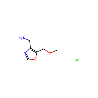 (5-(Methoxymethyl)oxazol-4-yl)methanamine hydrochloride