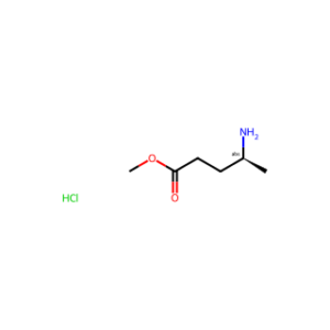 (S)-Methyl 4-aminopentanoate hydrochloride