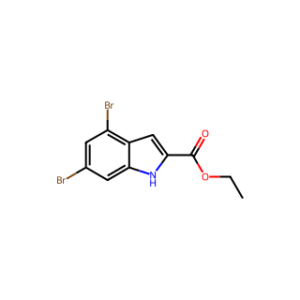 Ethyl 4,6-dibromo-1h-indole-2-carboxylate