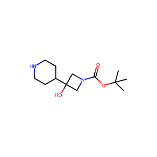 tert-Butyl 3-hydroxy-3-(piperidin-4-yl)azetidine-1-carboxylate