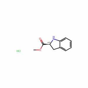methyl 2,3-dihydro-1H-indole-2-carboxylate hydrochloride