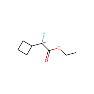 Ethyl α-fluorocyclobutaneacetate