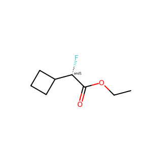 Ethyl α-fluorocyclobutaneacetate