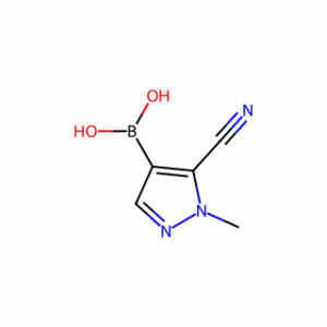 (5-Cyano-1-Methyl-1H-Pyrazol-4-Yl)Boronic Acid