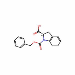 (2R)-1-[(Benzyloxy)carbonyl]-2,3-dihydro-1H-indole-2-carboxylic acid