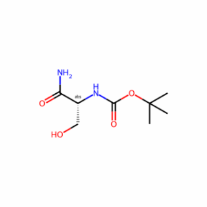 tert-butyl N-[(1R)-1-carbamoyl-2-hydroxyethyl]carbamate