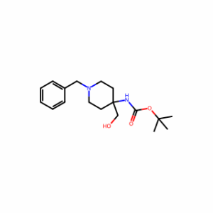 tert-Butyl (1-benzyl-4-(hydroxymethyl)piperidin-4-yl)carbamate