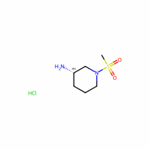 (3S)-1-methanesulfonylpiperidin-3-amine hydrochloride
