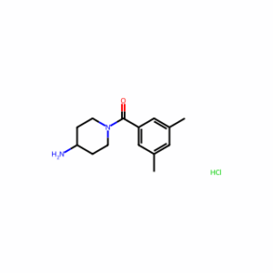 (4-Aminopiperidin-1-yl)(3,5-dimethylphenyl)methanone hydrochloride