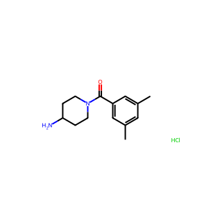 (4-Aminopiperidin-1-yl)(3,5-dimethylphenyl)methanone hydrochloride