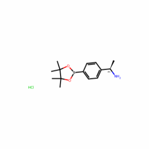 (1R)-1-[4-(4,4,5,5-tetramethyl-1,3,2-dioxaborolan-2-yl)phenyl]ethan-1-amine hydrochloride