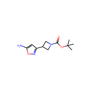 tert-butyl 3-(5-amino-1,2-oxazol-3-yl)azetidine-1-carboxylate