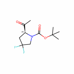 tert-Butyl (S)-2-acetyl-4,4-difluoropyrrolidine-1-carboxylate