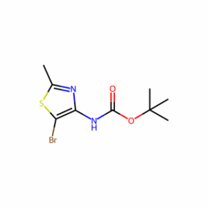 tert-butyl N-(5-bromo-2-methyl-1,3-thiazol-4-yl)carbamate