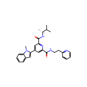 (R)-4-(1-Methyl-1H-indol-2-yl)-N2-(3-methylbutan-2-yl)-N6-(2-(pyridin-2-yl)ethyl)pyridine-2,6-dicarboxamide