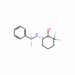 (1R,6S)-2,2-difluoro-6-{[(1R)-1-phenylethyl]amino}cyclohexan-1-ol