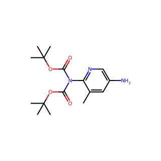 tert-butyl N-(5-amino-3-methyl-2-pyridyl)-N-tert-butoxycarbonyl-carbamate