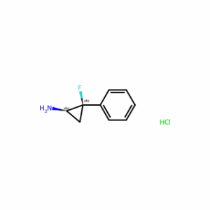 trans-2-Fluoro-2-phenylcyclopropanamine Hydrochloride