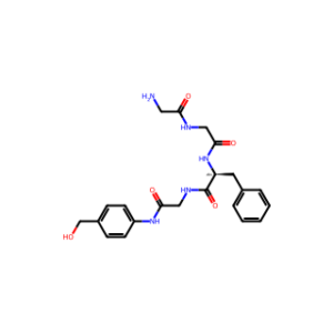 (S)-2-(2-(2-Aminoacetamido)acetamido)-N-(2-((4-(hydroxymethyl)phenyl)amino)-2-oxoethyl)-3-phenylpropanamide
