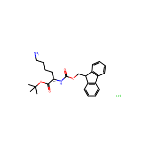 (R)-tert-Butyl 2-((((9H-fluoren-9-yl)methoxy)carbonyl)amino)-6-aminohexanoate hydrochloride