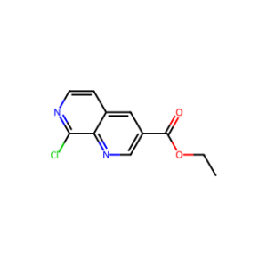 ethyl 8-chloro-1,7-naphthyridine-3-carboxylate